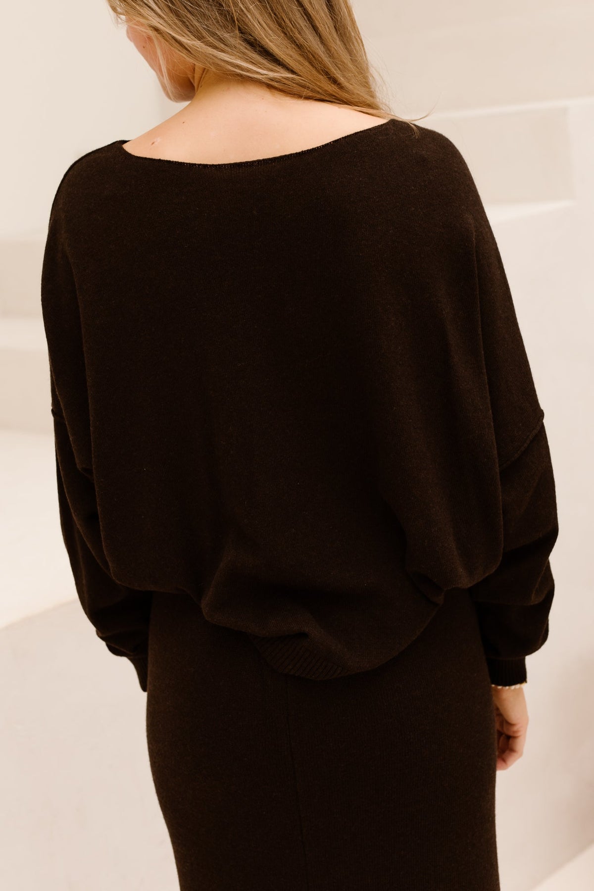 Sissi Sweater Dark Brown - Bij Keesje - Teatro - Trui