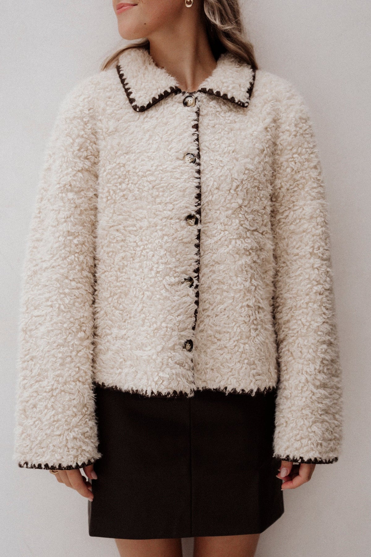 SL Coat Sand 26507 - Bij Keesje - Smashed Lemon - Jas