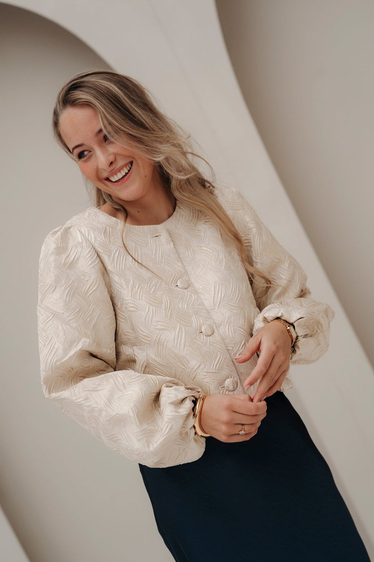 SL Jacket Sand 26592 - Bij Keesje - Smashed Lemon - Jas