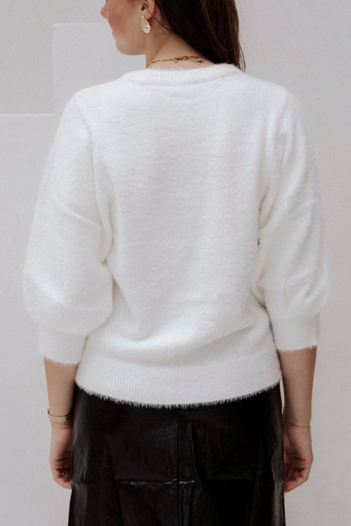 SL Knit Top Off White 26680 - Bij Keesje - Smashed Lemon - Top