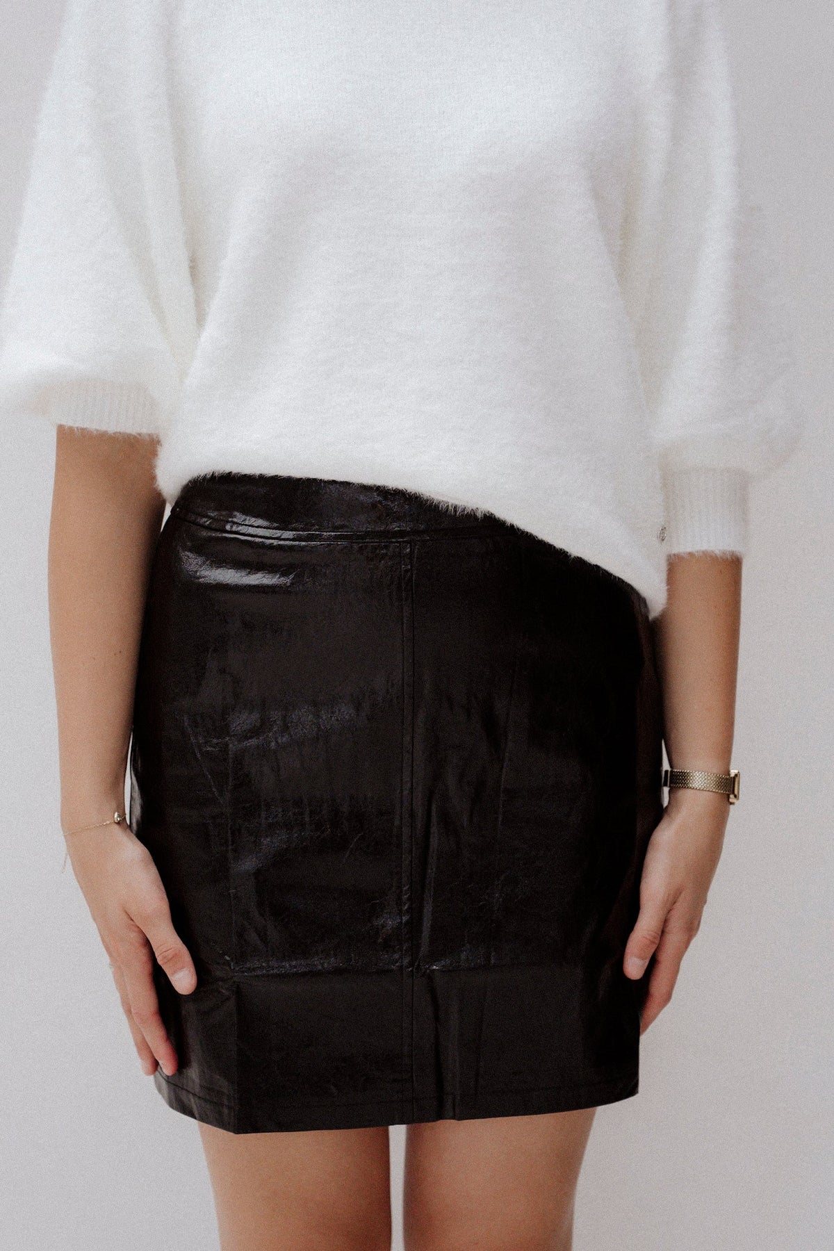 SL Skirt Black 26562 - Bij Keesje - Smashed Lemon - Rok