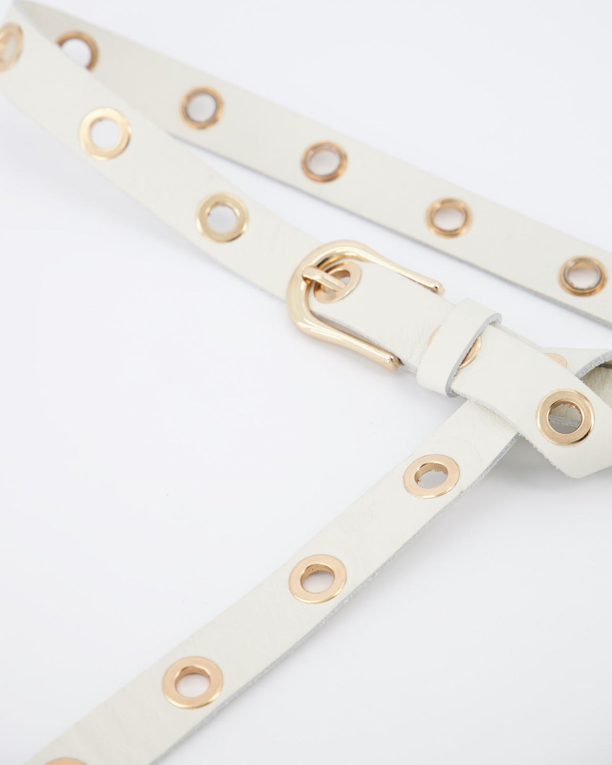 Smalle riem wit