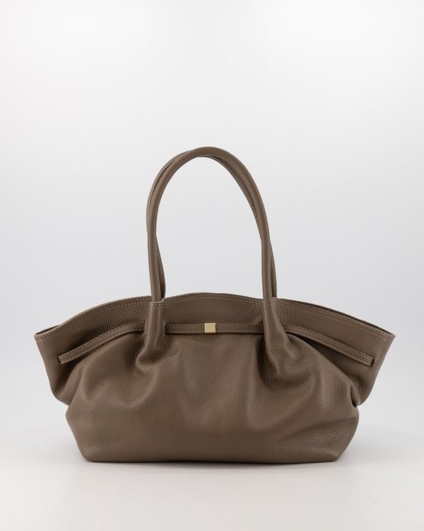 Tas Coline leer taupe - Bij Keesje - Bij Keesje - Tas