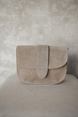 Tasche Ahorn Wildleder Sand