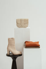 Tas Esdoorn suede cream