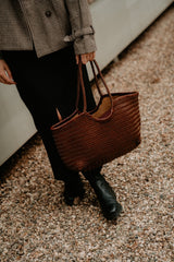 Tas Eularia Large Vachetta Marrone - Bij Keesje - Bij Keesje - Tas