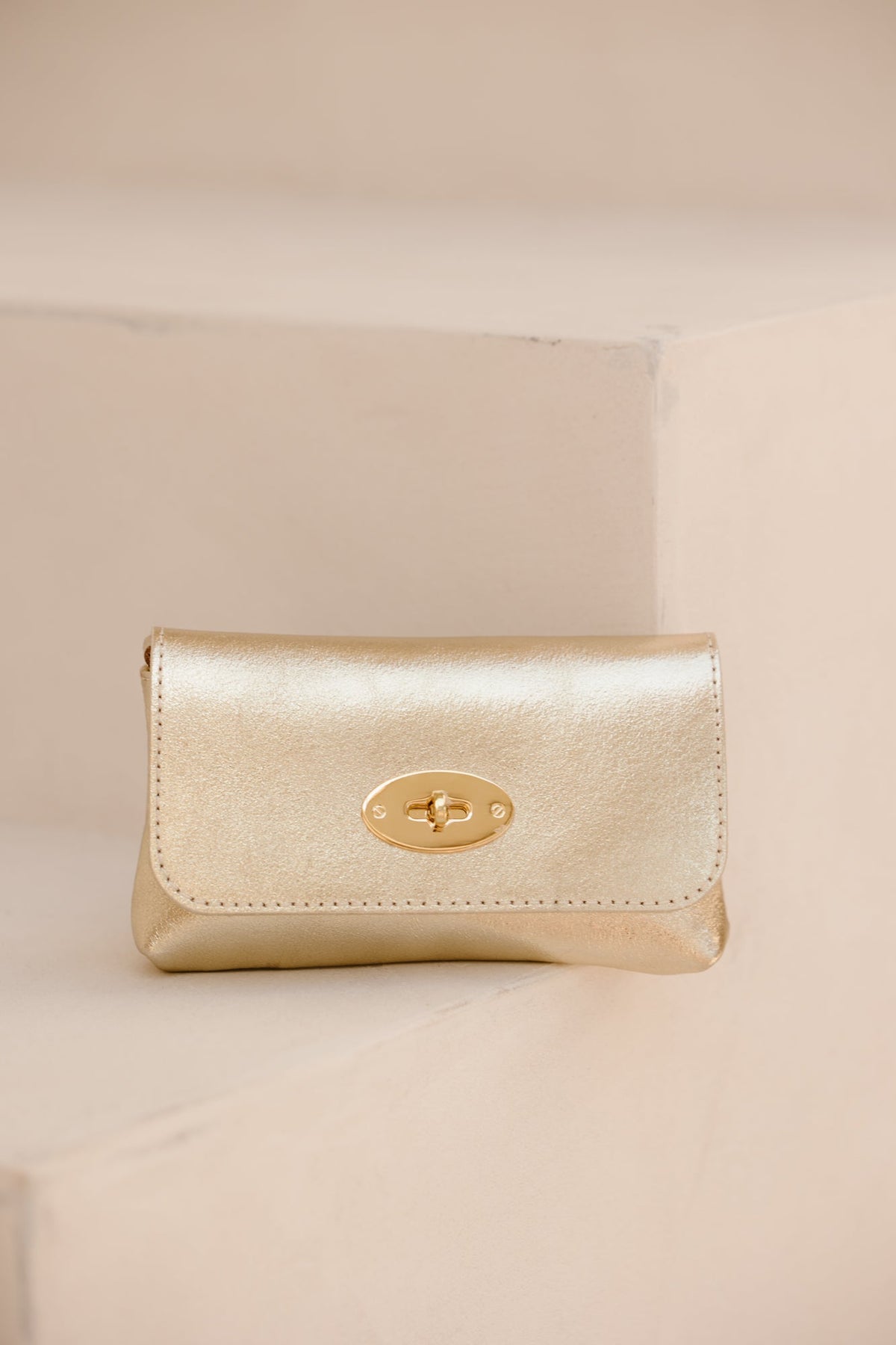 Tas Finley leer goud - Bij Keesje - Bij Keesje