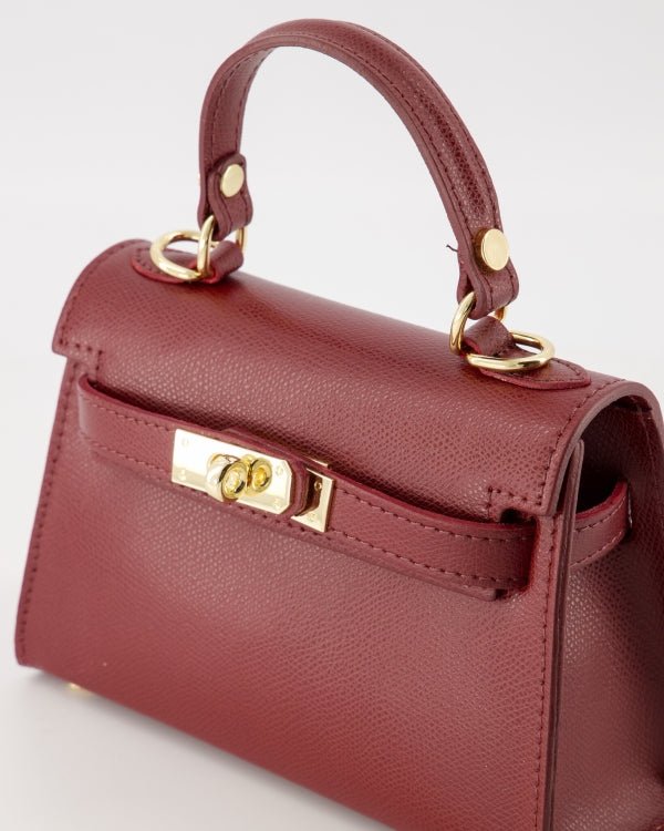 Tas Grace leer bordeaux - Bij Keesje - Bij Keesje - Tas