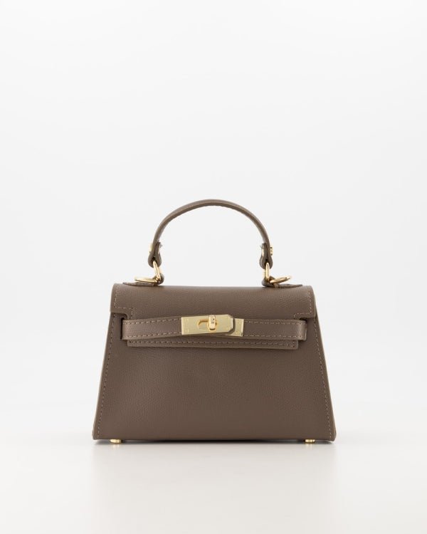 Tas Grace leer taupe - Bij Keesje - Bij Keesje - Tas