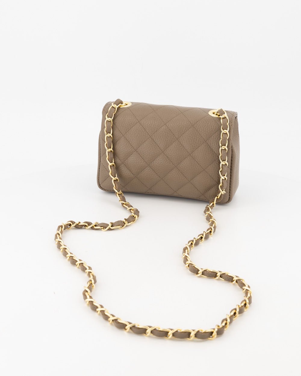 Tas madelief klein taupe - Bij Keesje - Bij Keesje - tas