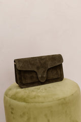 Tas Margot suede groen