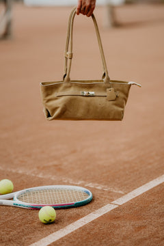 Tas Peet suede zand - Bij Keesje - Bij Keesje - tas