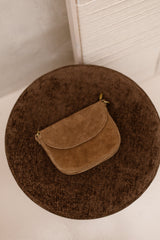 Tas Sevilla suede taupe