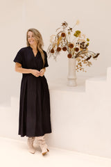 TerryCC Wickelkleid SS Navy