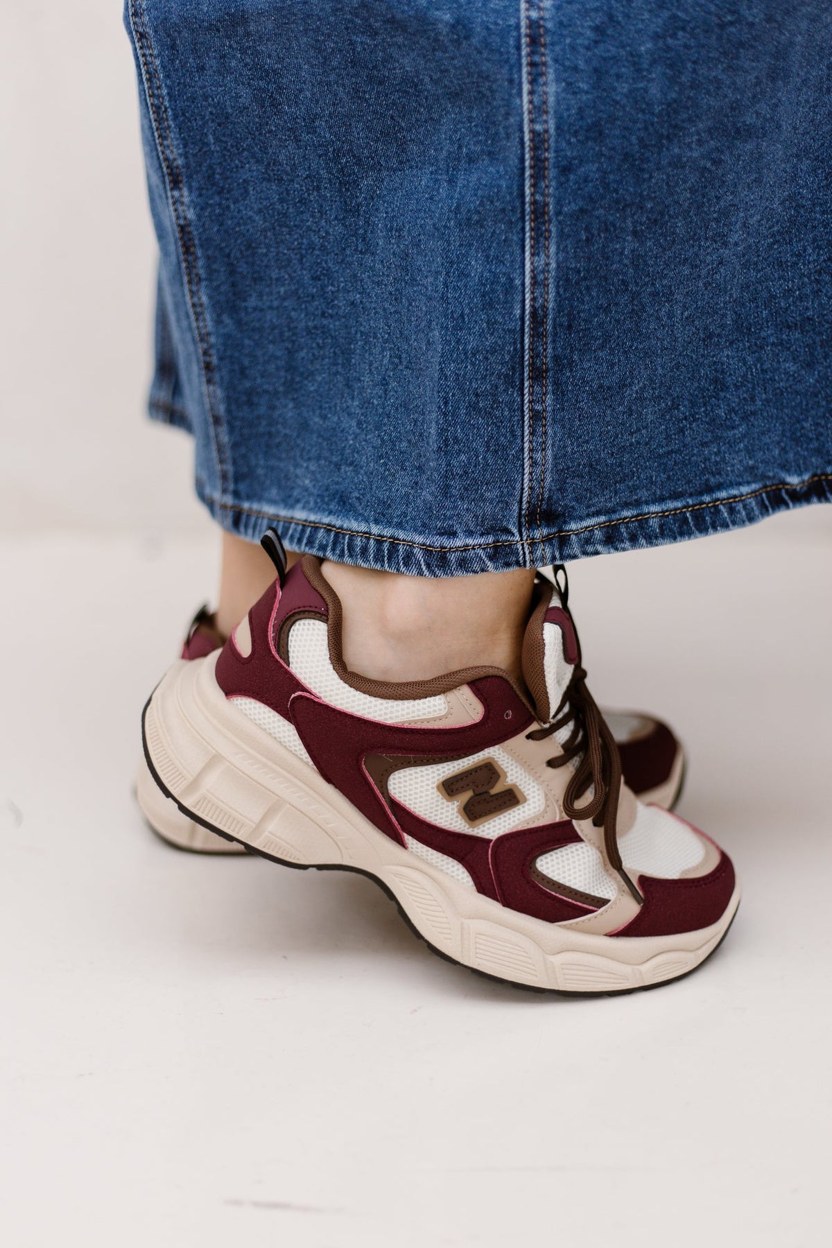Utrecht Sneaker Bordeaux - Bij Keesje - Bij Keesje - Sneaker