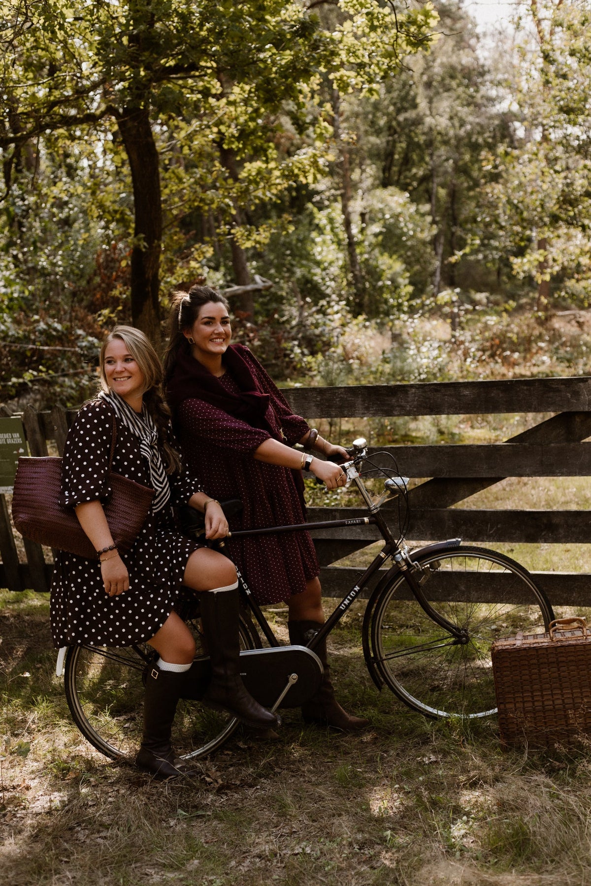 Veerle Dots Dress Brown - Bij Keesje - Bij Keesje The Label - Jurk