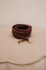 Wikkelriem bordeaux