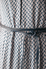 Wrap belt dark blue