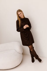 Yasbista Kleid Kaffeebohne